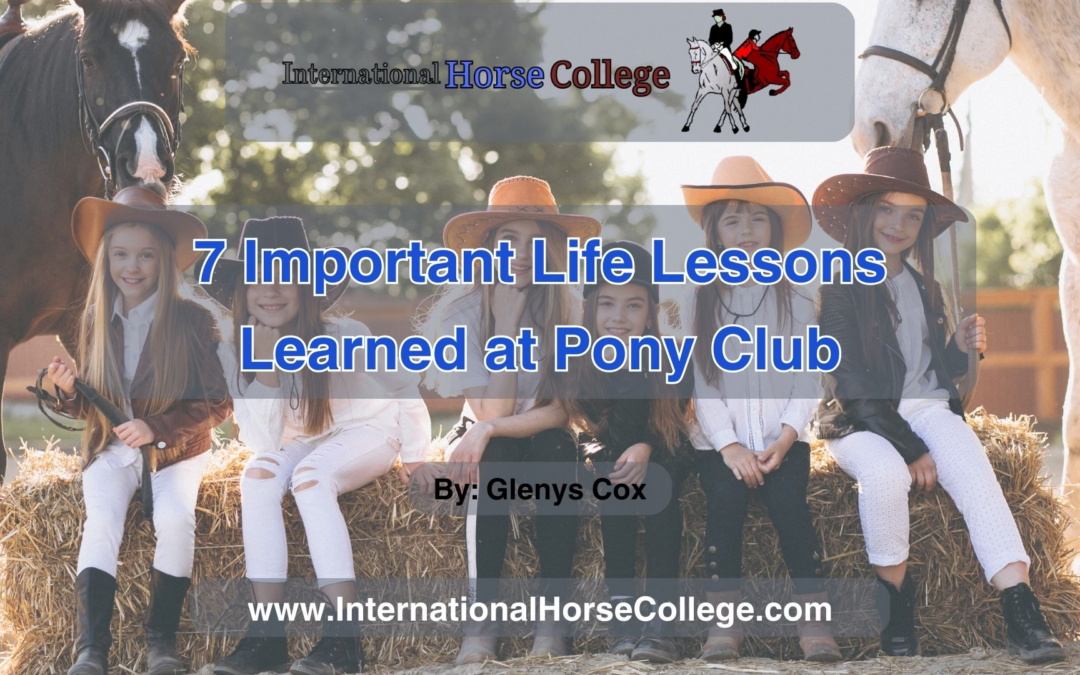 Pony Club Life Lesson 4: Sometimes it is Good to Attract Attention